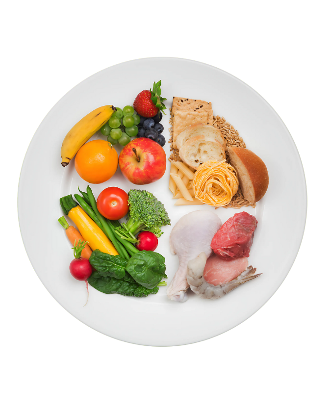 Healthy Food Plate